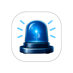 Tesla LockChime cover: Police-siren-woop-wo by foks