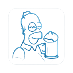 Tesla LockChime cover: Homer Bier Bier by Icardi