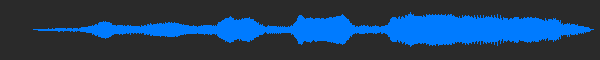 Waveform for And we say bye bye