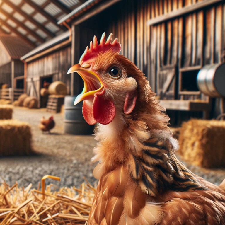 Chicken Single Alarm Call