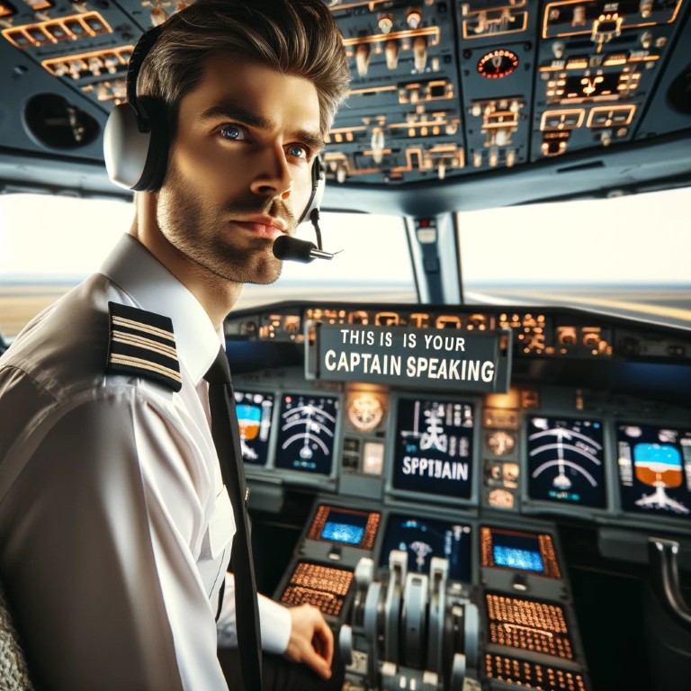 Your Captain Speaking