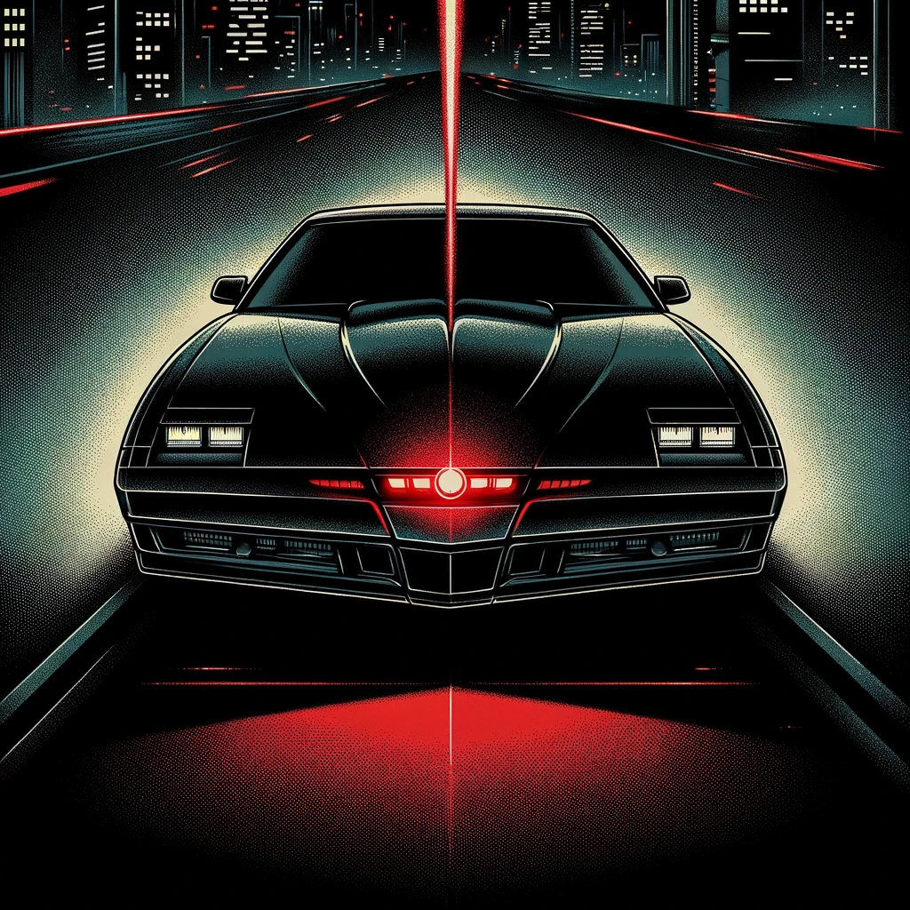 Red Swish noise - KITT Knight Rider